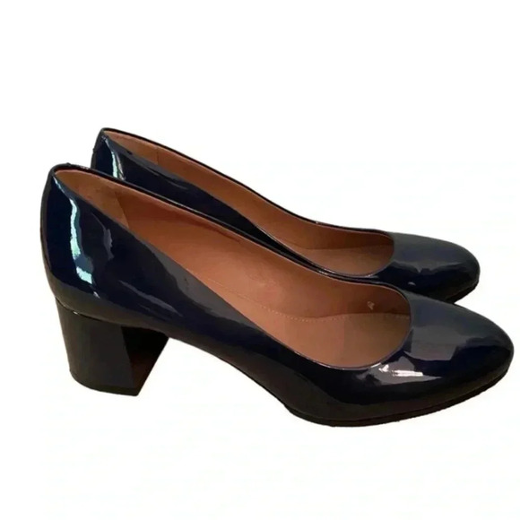 Hugo Boss Womens Patent Leather Heels - Picture 1 of 9